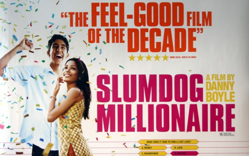 Poster phim “Slumdog Millionaire”