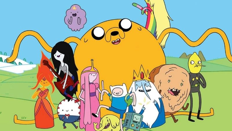 Adventure Time kể về cuộc phiêu lưu của 2 người bạn thân là Finn và chú chó Jake