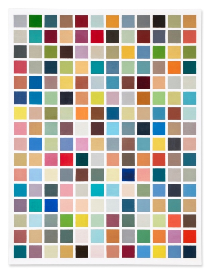 Bức 192 Farben của họa sĩ bán giá 20,5 triệu USD hồi tháng 10/2022. Ảnh: Sothebys