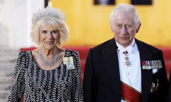 Vua Charles III và Vương hậu Camilla sẽ đăng quang vào ngày 6/5, sau cái chết của Nữ hoàng Elizabeth II vào tháng 9/2022. Ảnh: Reuters
