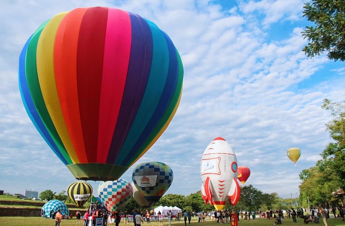 Lễ hội khinh khí cầu ở Huế năm 2022. Ảnh:HEXA Media