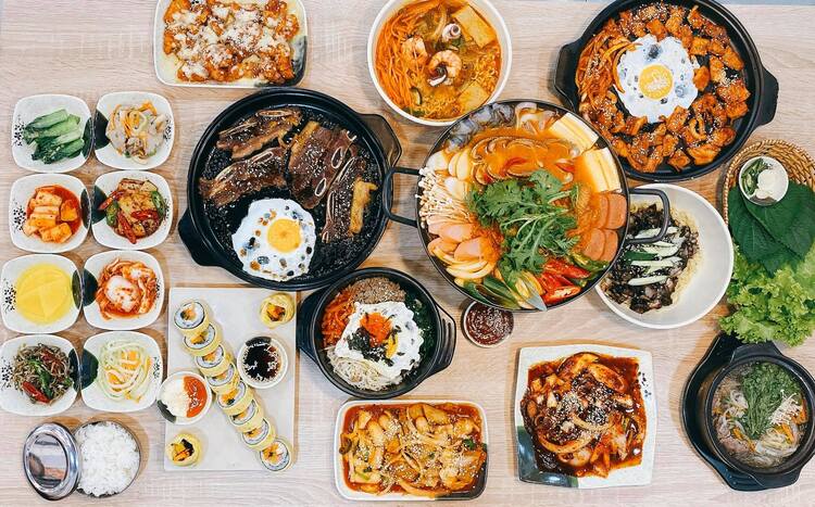 Quán đồ ăn Hàn ngon Mokchang